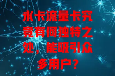 永卡流量卡究竟有何独特之处，能吸引众多用户？