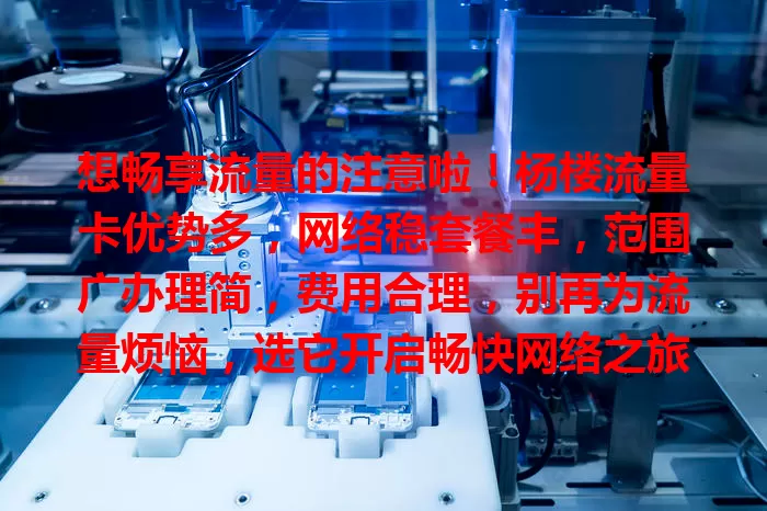 想畅享流量的注意啦！杨楼流量卡优势多，网络稳套餐丰，范围广办理简，费用合理，别再为流量烦恼，选它开启畅快网络之旅