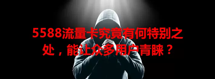 5588流量卡究竟有何特别之处，能让众多用户青睐？
