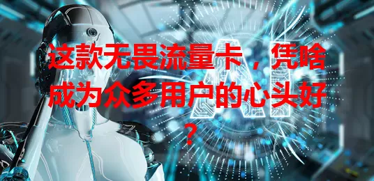 这款无畏流量卡，凭啥成为众多用户的心头好？