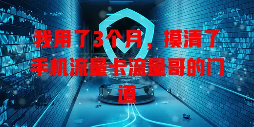 我用了3个月，摸清了手机流量卡流量哥的门道