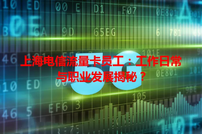上海电信流量卡员工：工作日常与职业发展揭秘？