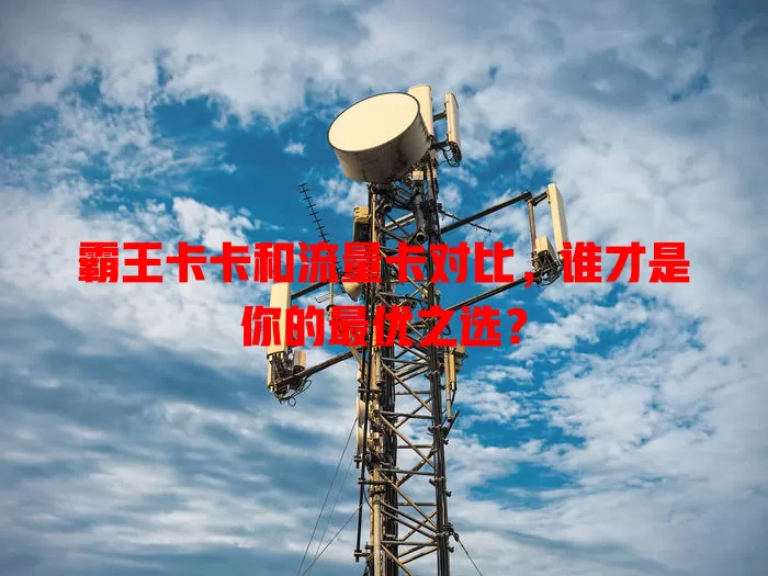 霸王卡卡和流量卡对比，谁才是你的最优之选？