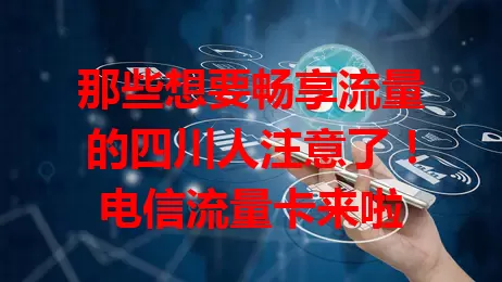 那些想要畅享流量的四川人注意了！电信流量卡来啦