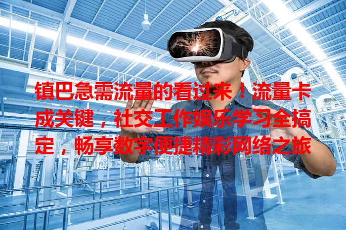 镇巴急需流量的看过来！流量卡成关键，社交工作娱乐学习全搞定，畅享数字便捷精彩网络之旅
