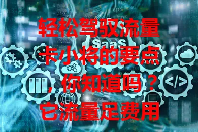 轻松驾驭流量卡小将的要点，你知道吗？它流量足费用合理，多场景适用。选时关注套餐细节与网络覆盖，了解运用它，畅享精彩便捷网络生活