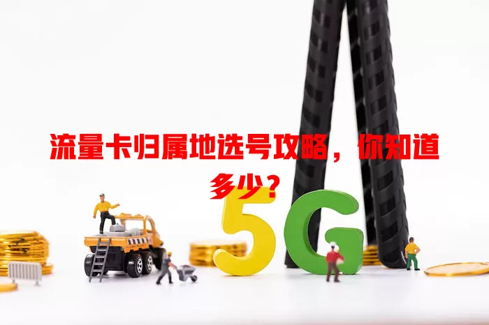 流量卡归属地选号攻略，你知道多少？