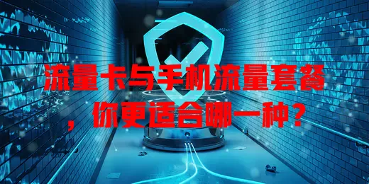 流量卡与手机流量套餐，你更适合哪一种？