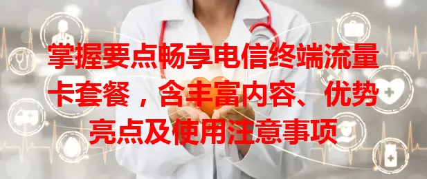 掌握要点畅享电信终端流量卡套餐，含丰富内容、优势亮点及使用注意事项
