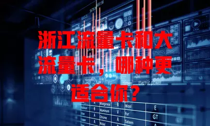 浙江流量卡和大流量卡，哪种更适合你？