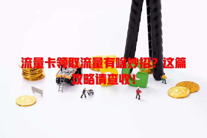 流量卡领取流量有啥妙招？这篇攻略请查收！