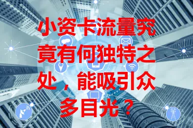 小资卡流量究竟有何独特之处，能吸引众多目光？
