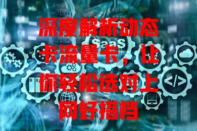 深度解析动态卡流量卡，让你轻松选对上网好搭档