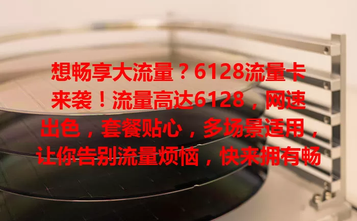 想畅享大流量？6128流量卡来袭！流量高达6128，网速出色，套餐贴心，多场景适用，让你告别流量烦恼，快来拥有畅快网络体验！