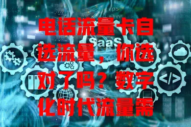电话流量卡自选流量，你选对了吗？数字化时代流量需求增，此功能超便利。无论轻度或重度使用者，都能按需选套餐，还能灵活应对场景，控制费用，让网络生活更便捷经济