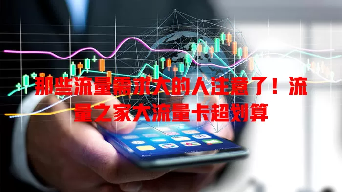 那些流量需求大的人注意了！流量之家大流量卡超划算