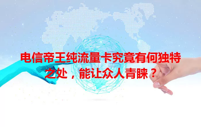 电信帝王纯流量卡究竟有何独特之处，能让众人青睐？