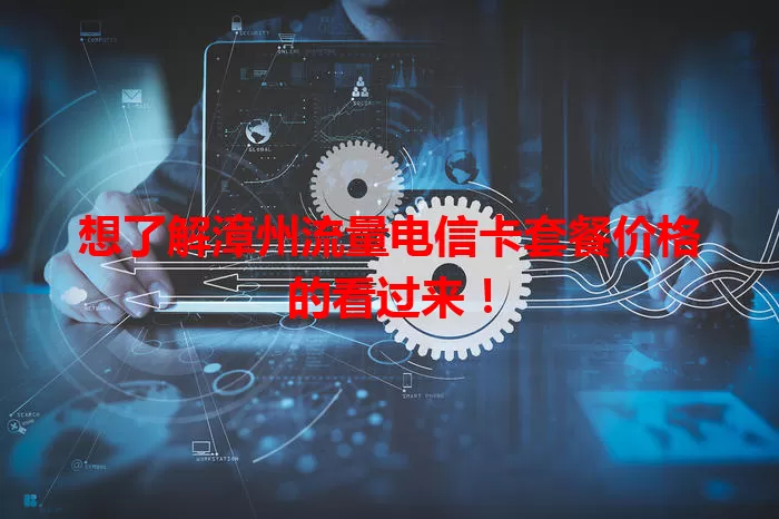 想了解漳州流量电信卡套餐价格的看过来！