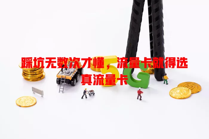 踩坑无数次才懂，流量卡就得选真流量卡
