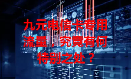 九元电信卡专用流量，究竟有何特别之处？
