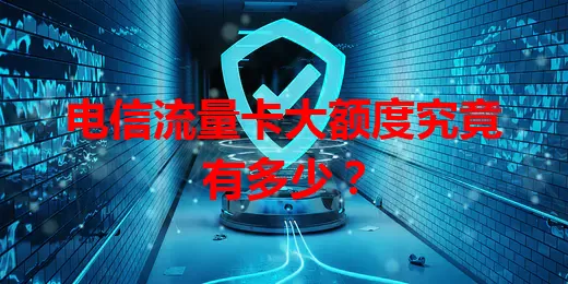 电信流量卡大额度究竟有多少？