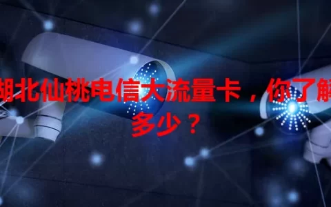 湖北仙桃电信大流量卡，你了解多少？