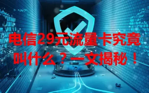电信29元流量卡究竟叫什么？一文揭秘！