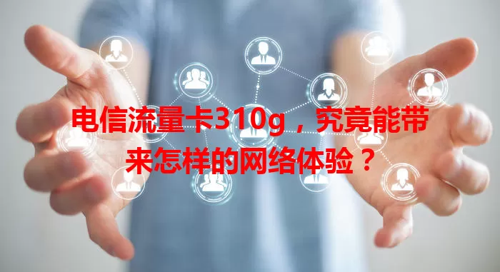 电信流量卡310g，究竟能带来怎样的网络体验？