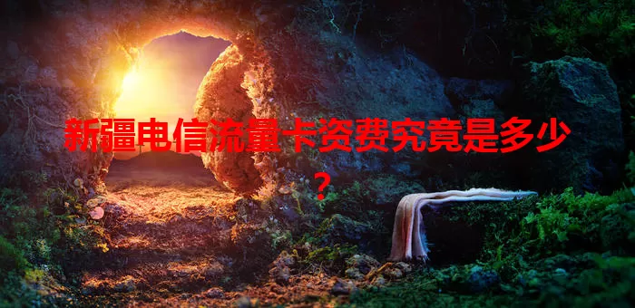 新疆电信流量卡资费究竟是多少？