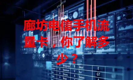 廊坊电信手机流量卡，你了解多少？