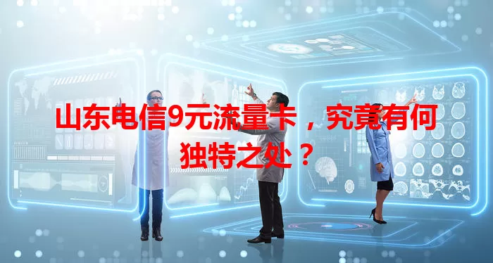 山东电信9元流量卡，究竟有何独特之处？
