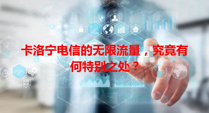 卡洛宁电信的无限流量，究竟有何特别之处？
