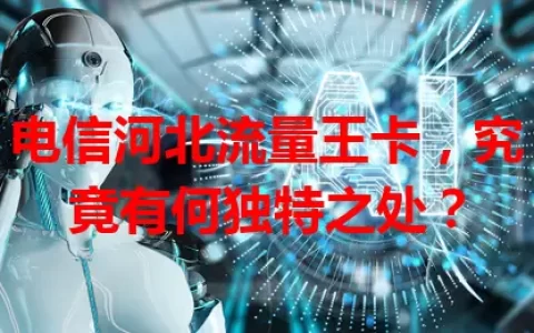 电信河北流量王卡，究竟有何独特之处？