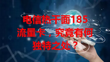 电信热干面185流量卡，究竟有何独特之处？