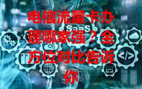 电信流量卡办理哪家强？全方位对比告诉你