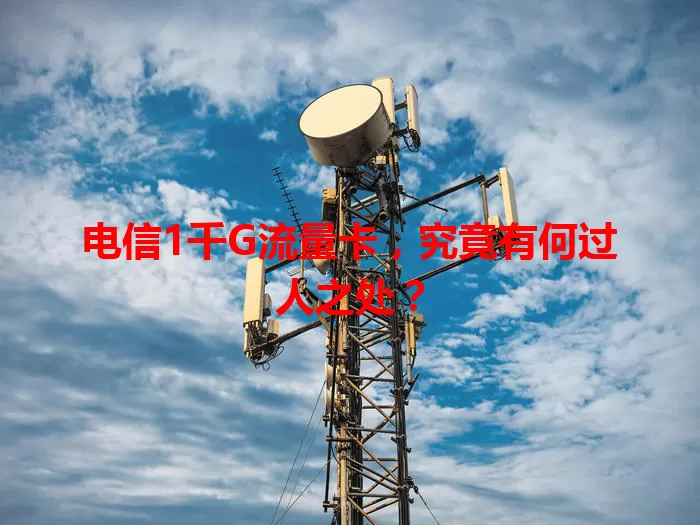 电信1千G流量卡，究竟有何过人之处？