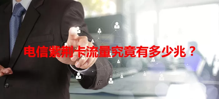 电信紫荆卡流量究竟有多少兆？