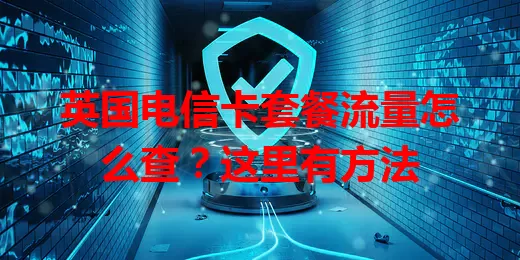 英国电信卡套餐流量怎么查？这里有方法