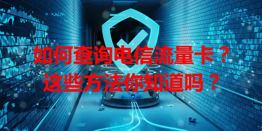 如何查询电信流量卡？这些方法你知道吗？