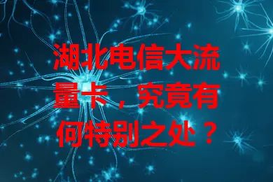 湖北电信大流量卡，究竟有何特别之处？